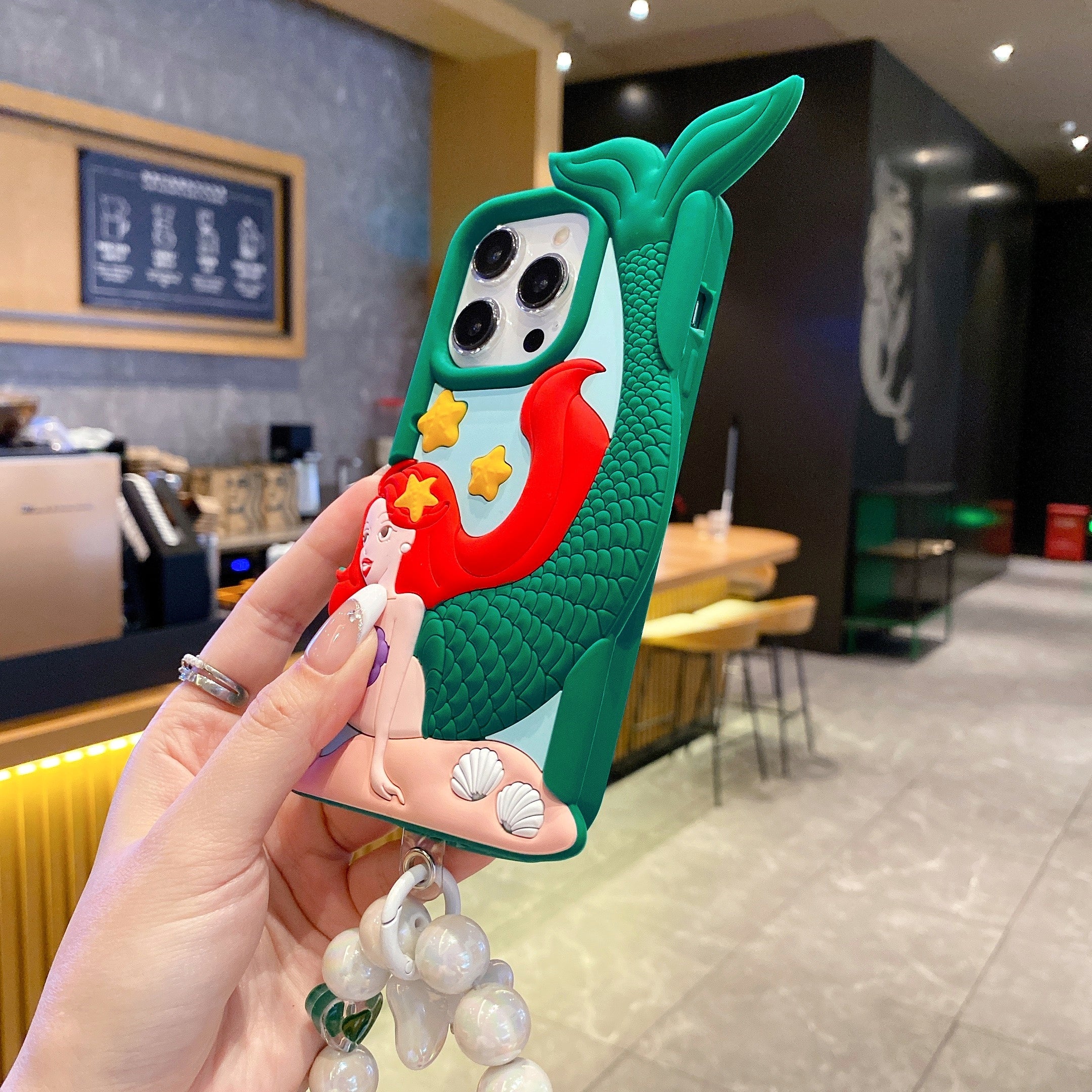 3D Mermaid Silicon Phone Cases