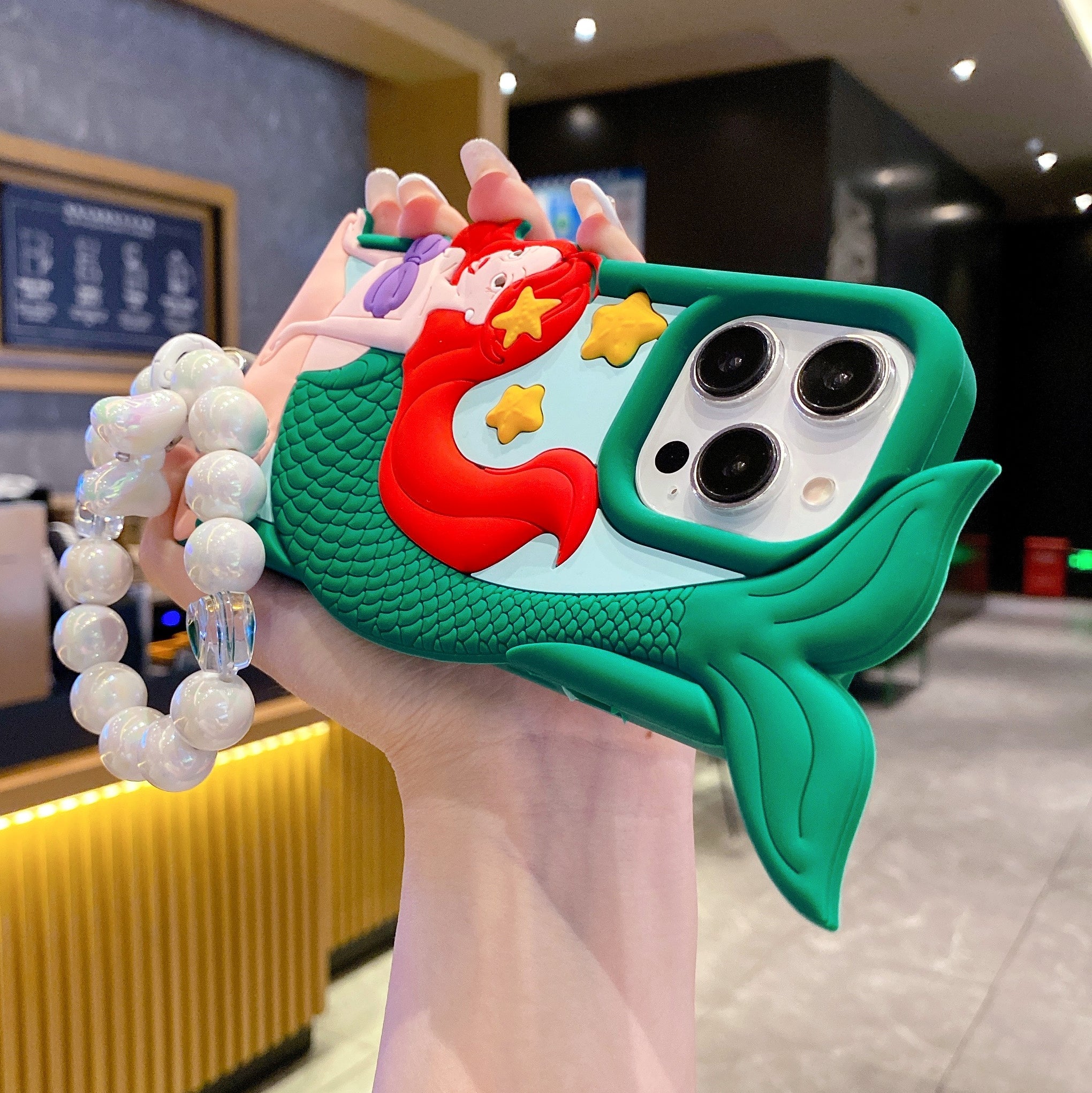 3D Mermaid Silicon Phone Cases