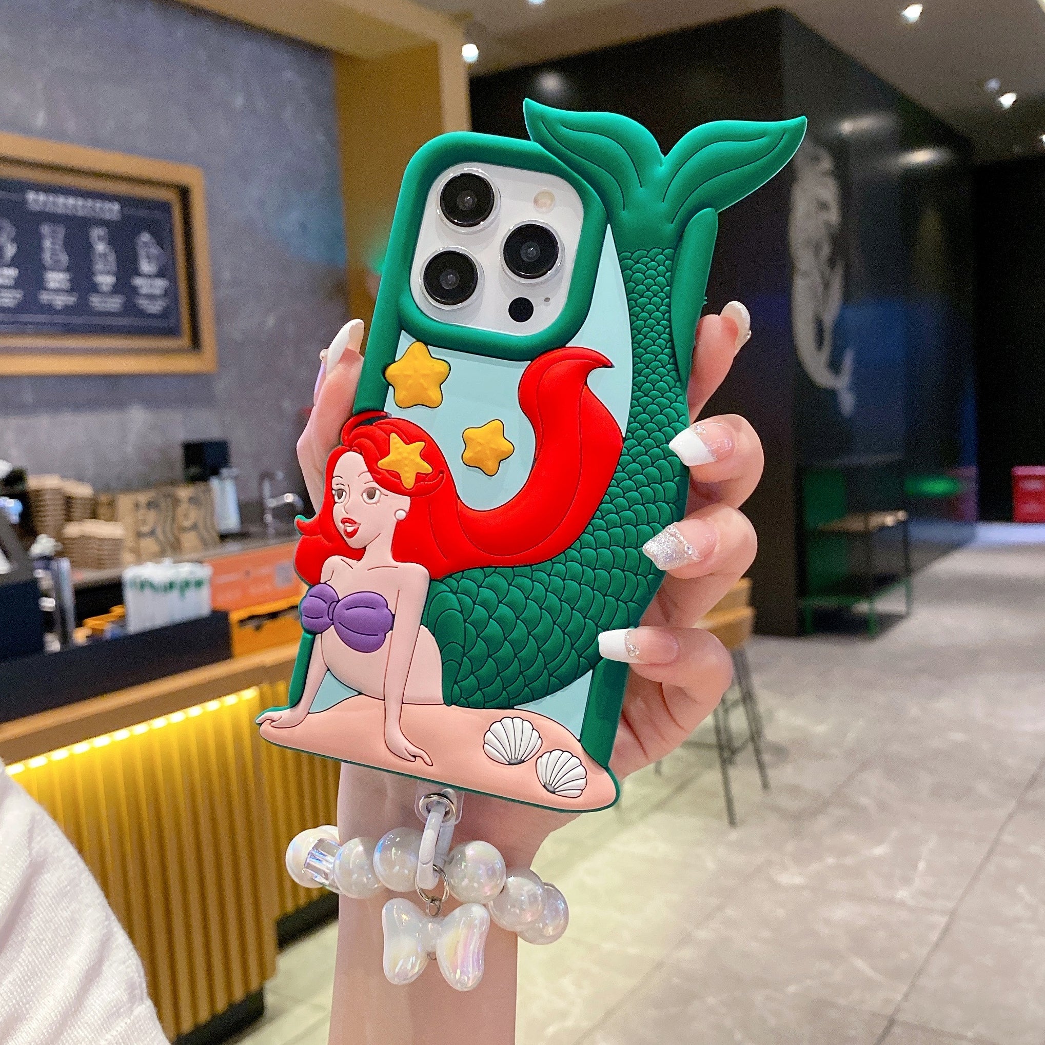 3D Mermaid Silicon Phone Cases