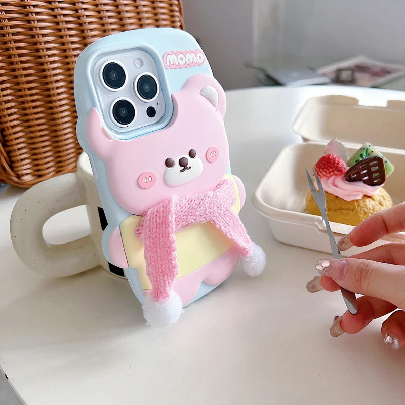 cute-bear-with-scarf-silicon-phone-case-for-iphone