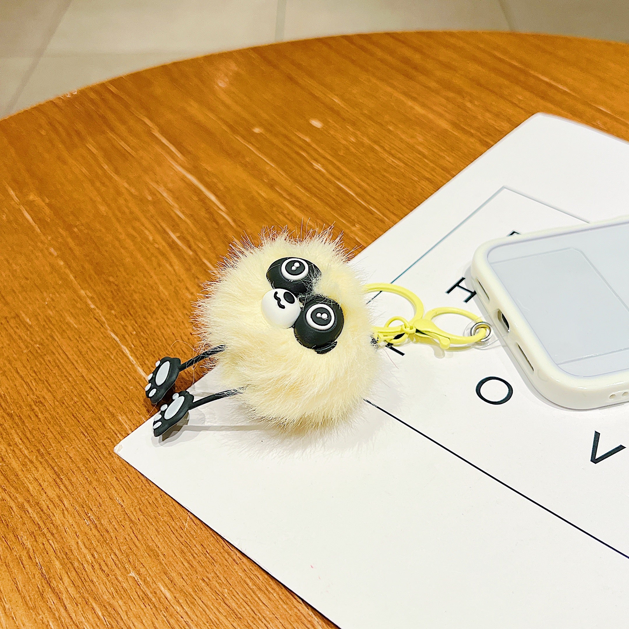 Fluffy Panda Charm Bracelet