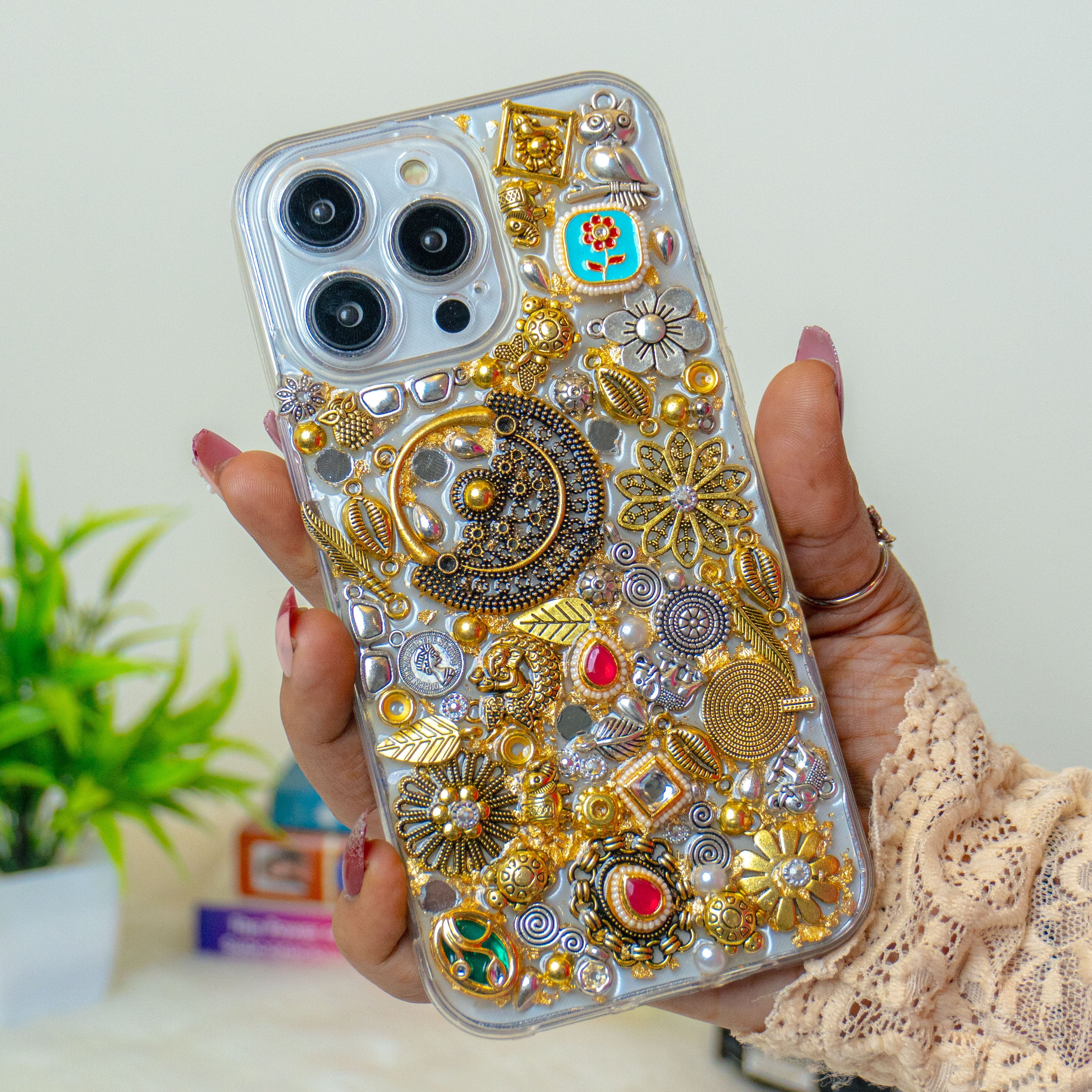 Handmade Oxidized Silicon Phone Cases For iPhone 12