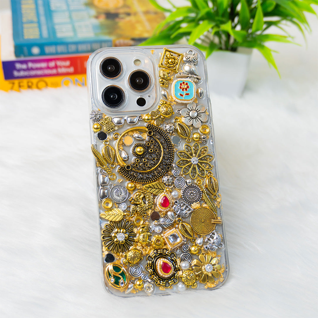 Handmade Oxidized Silicon Phone Cases For iPhone 12