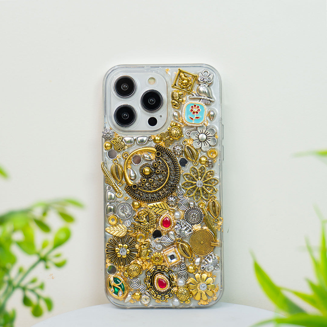 Handmade Oxidized Silicon Phone Cases For iPhone 12