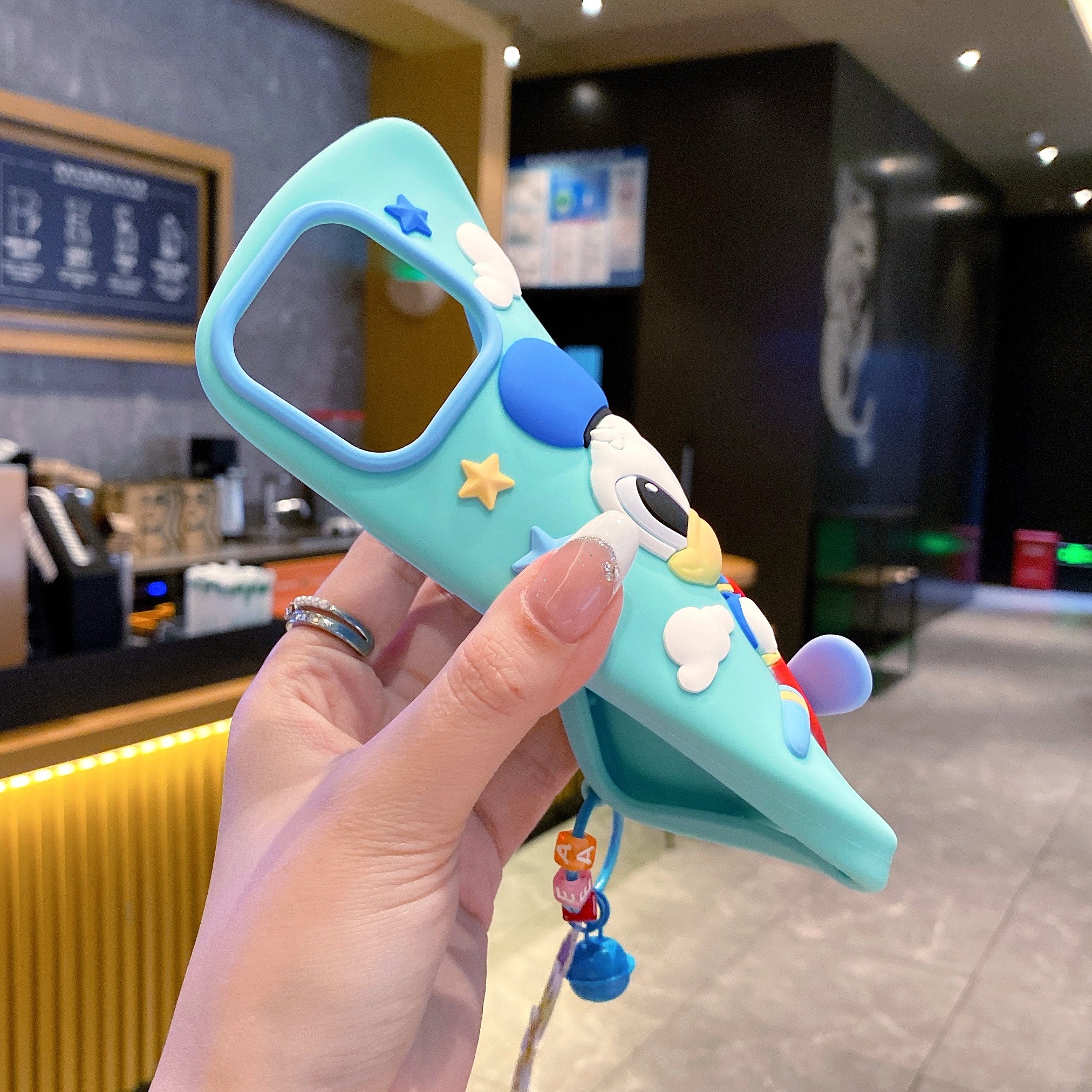 Flying Donald Duck Silicon Phone Case For iPhone 16