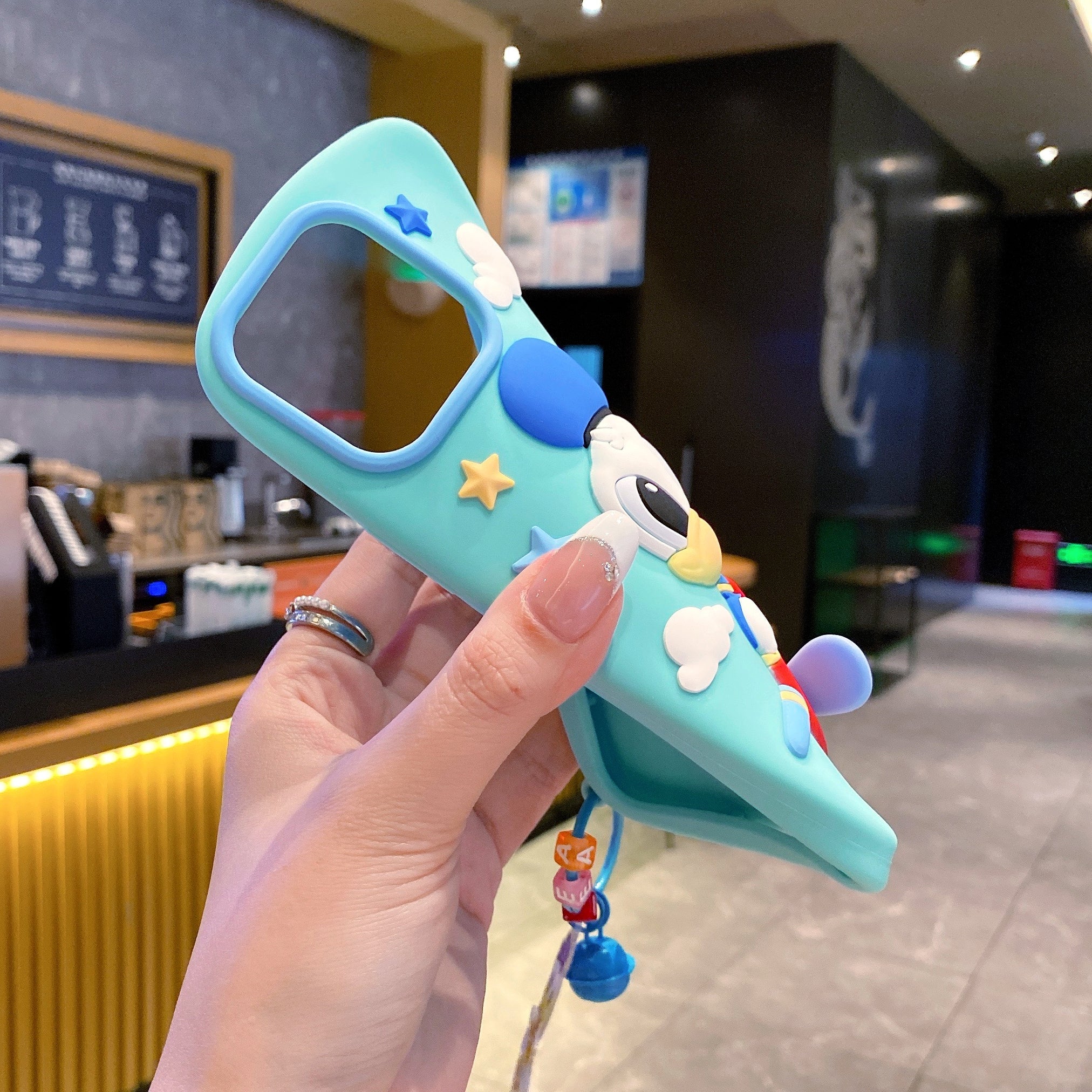 Flying Donald Duck Silicon Phone Case