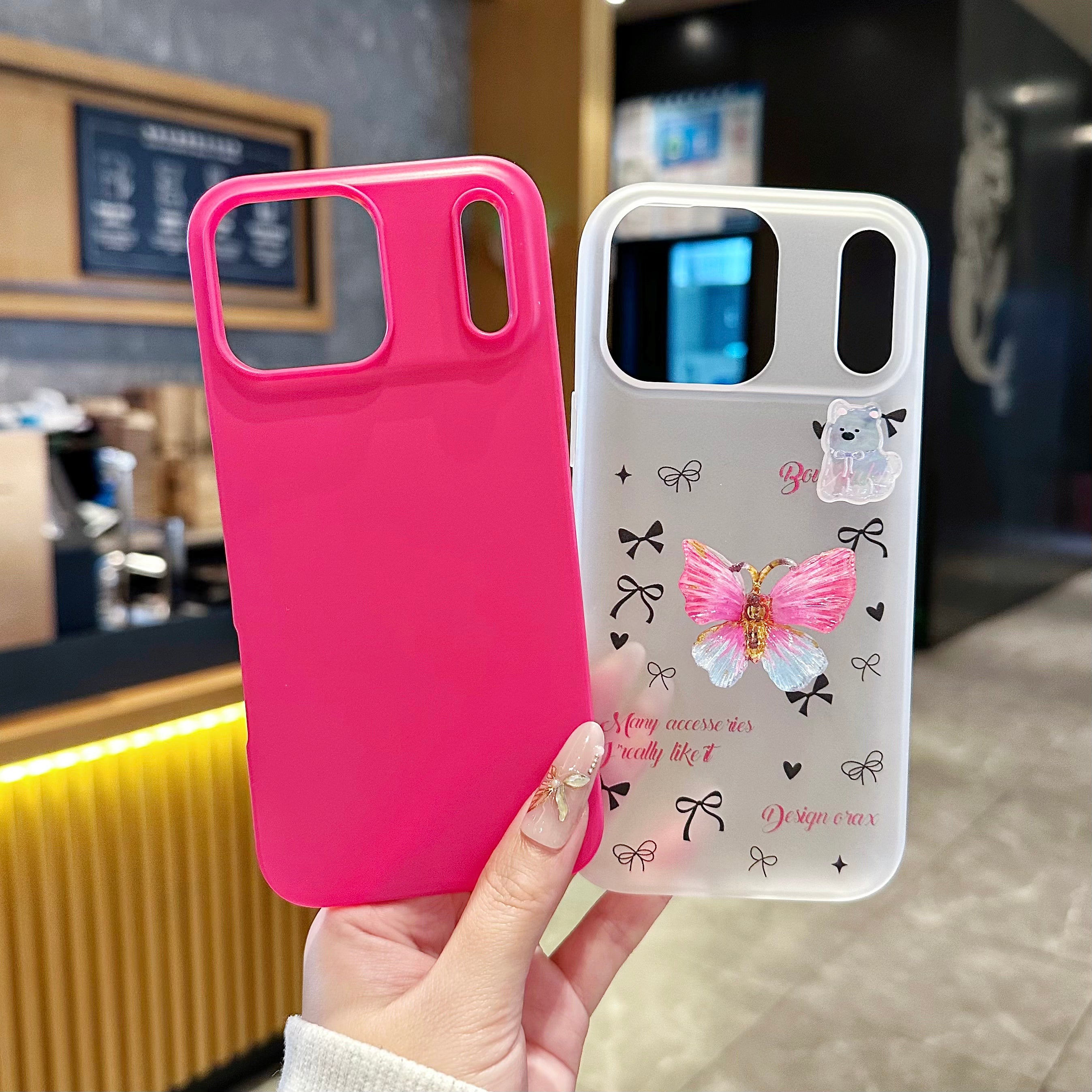 Blossom Butterfly Coquette Silicone Phone Case