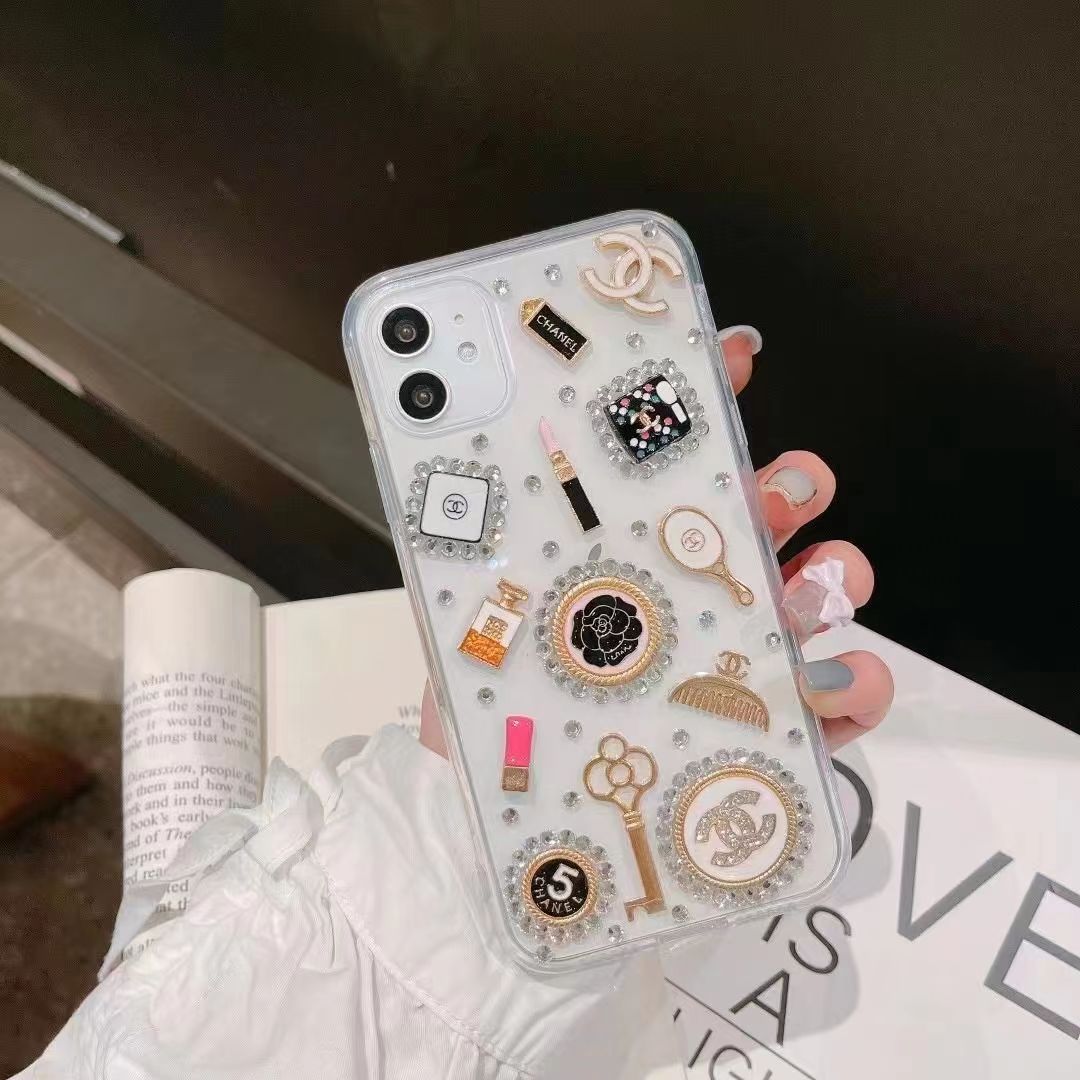 sparkup-clear-makeup-lx-back-cover-case-for-iphone-makeup-design-style-for-girls-women-slim-transparent-tpu-cover-hard-ultra-protective-and-anti-shock
