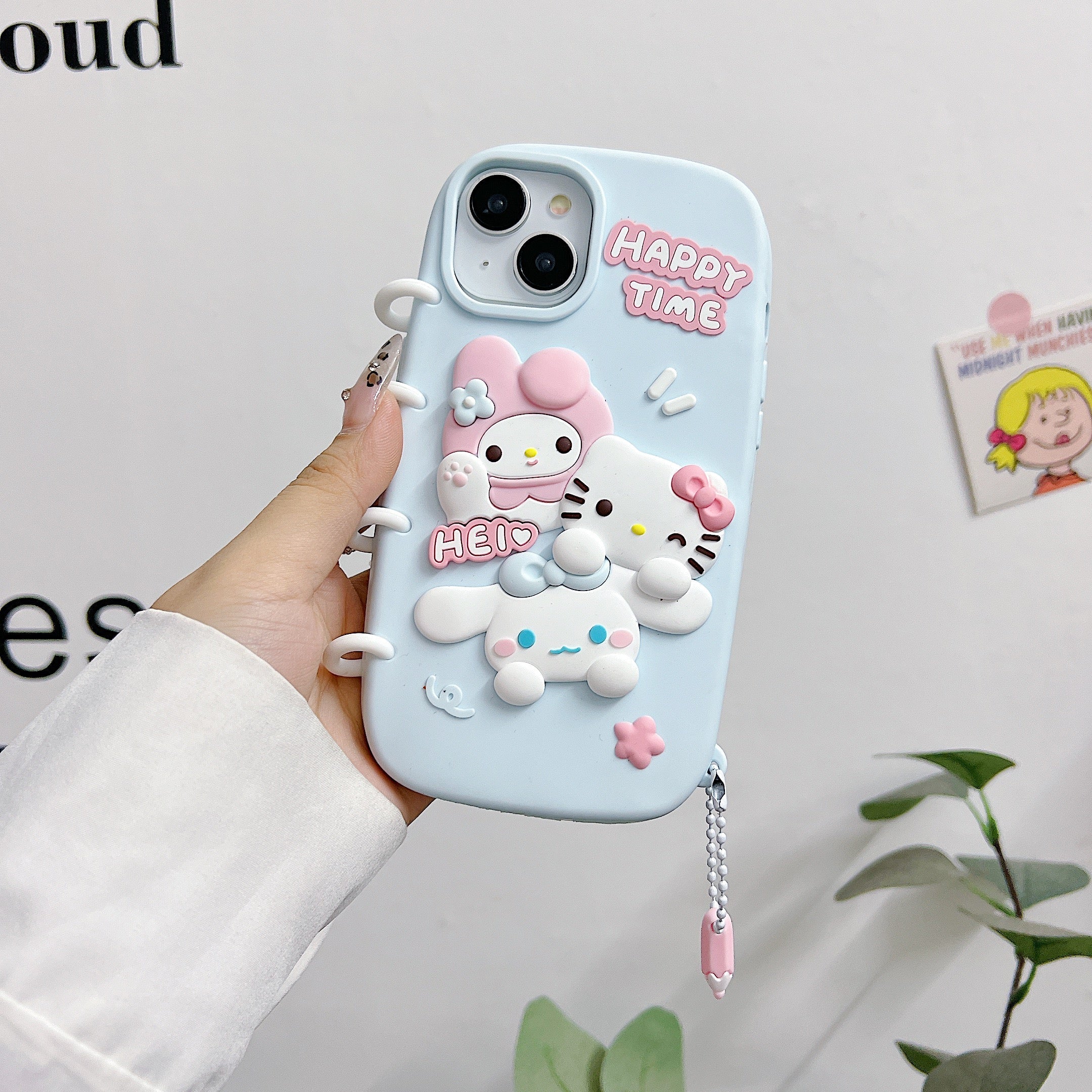 spiral-happy-time-kitty-silicon-phone-case-for-iphone
