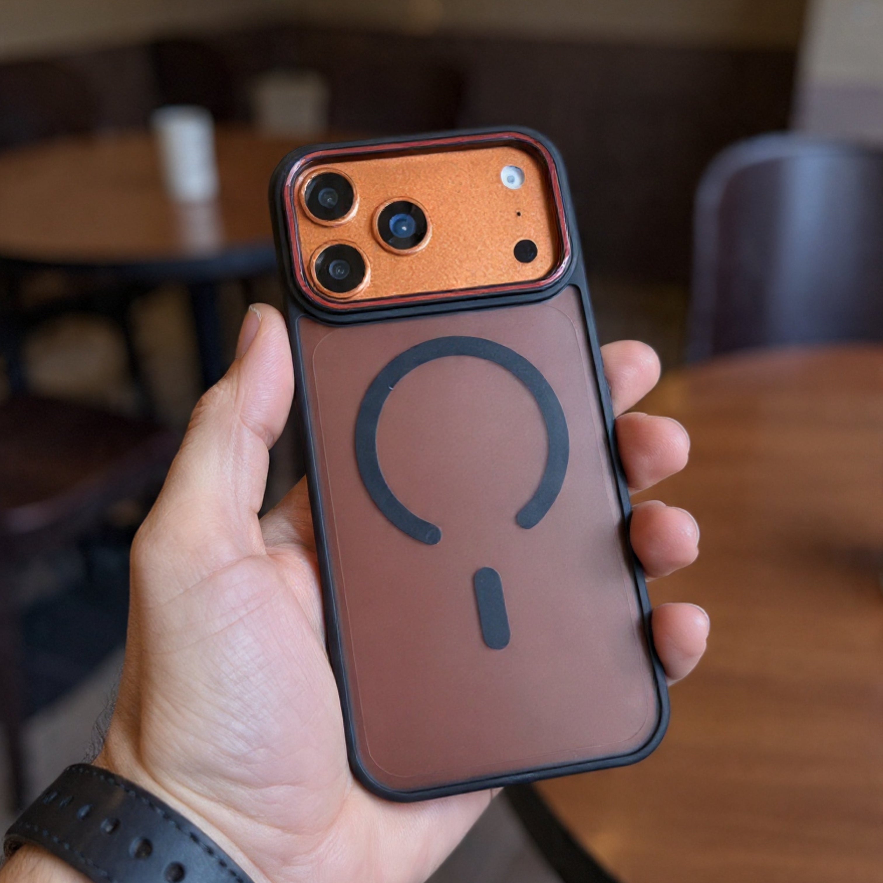 Stealth Black MagSafe Compatible Phone Case - Slim Magnetic Protective Case