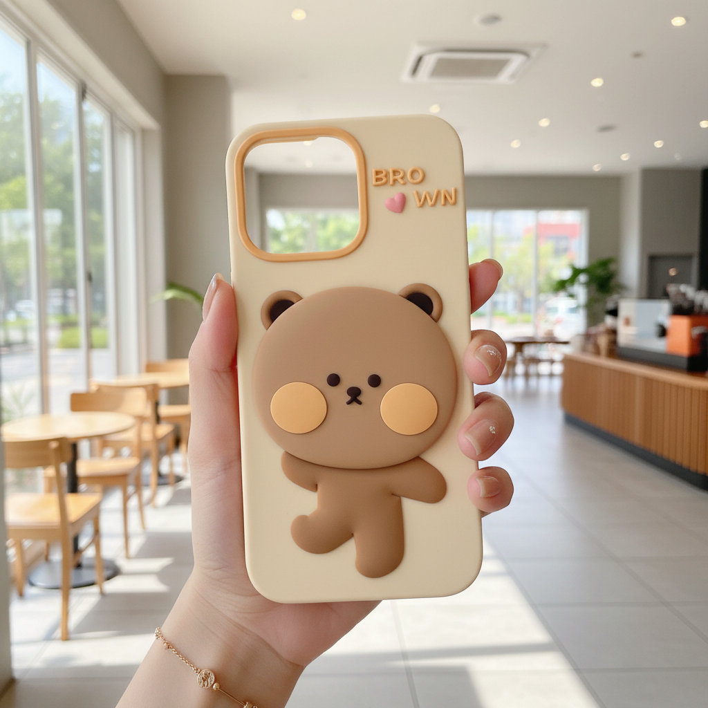 Mirror Bear (2) - Phone Case For iPhone 14 Pro Max
