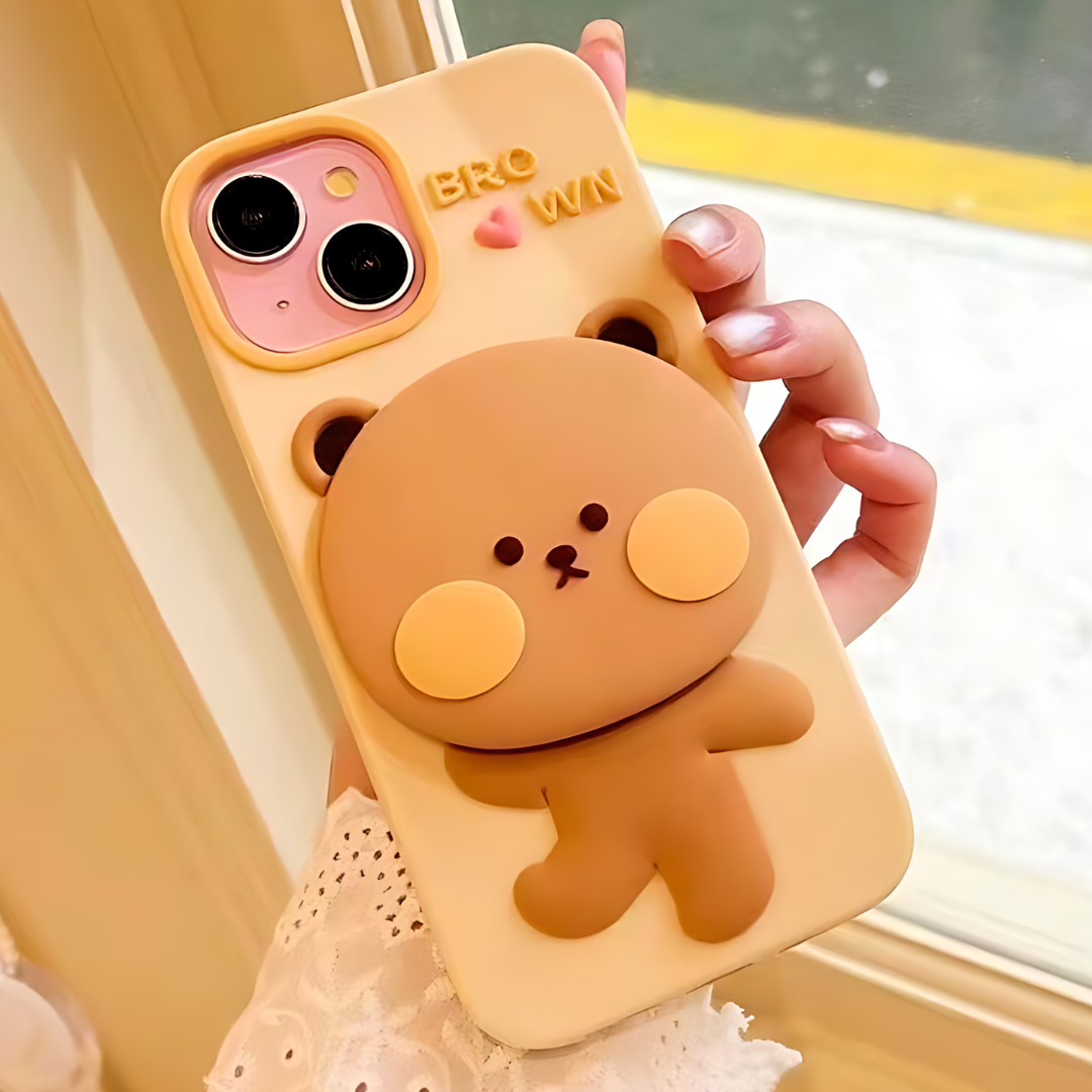 mirror-bear-silicon-phone-cases-for-iphone