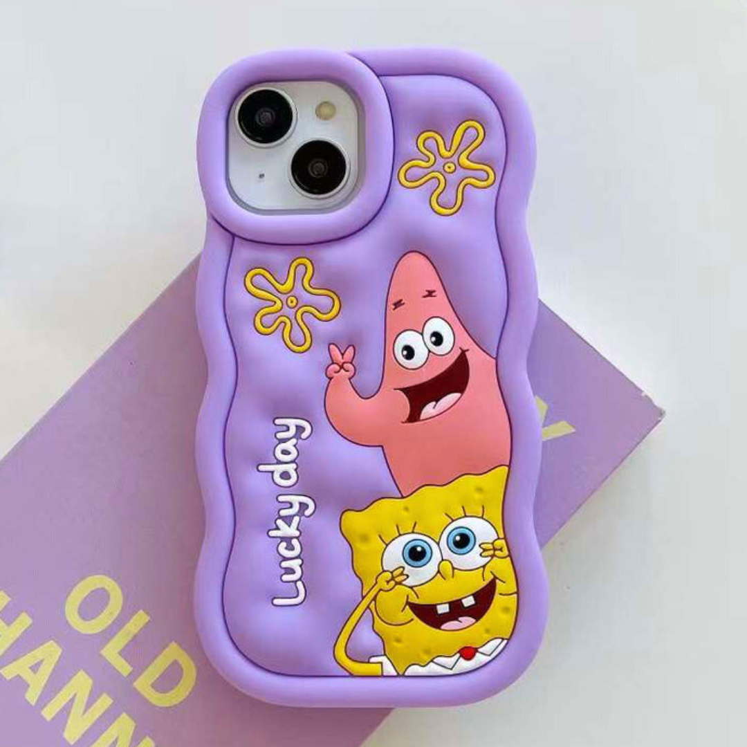 spongebob-and-patrick-silicon-phone-cases-for-iphone