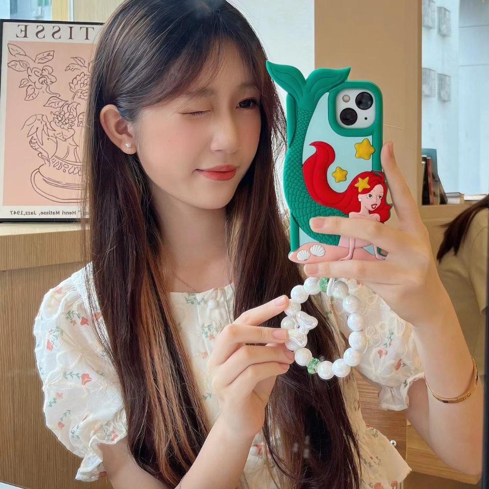 3D Mermaid Silicon Phone Cases For iPhone 13 Pro Max