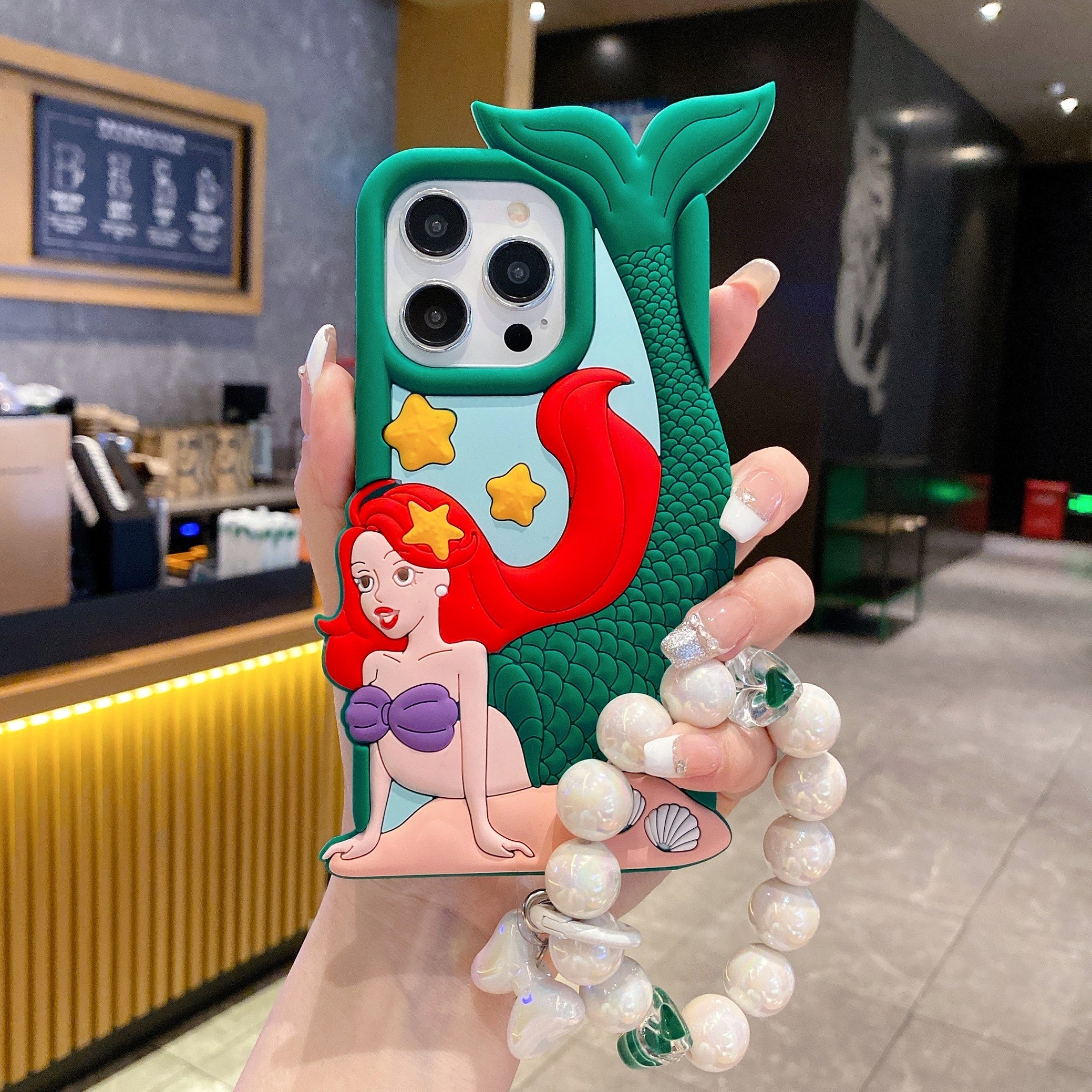 3D Mermaid Silicon Phone Cases