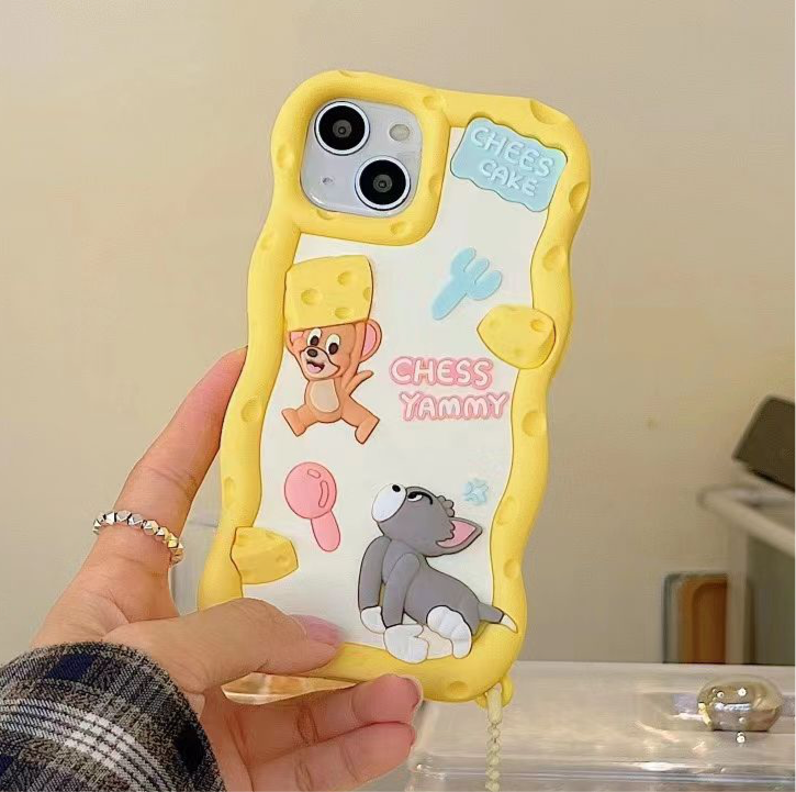 Tom & Jerry Chess Yammy Phone Cases For iPhone 14 Plus