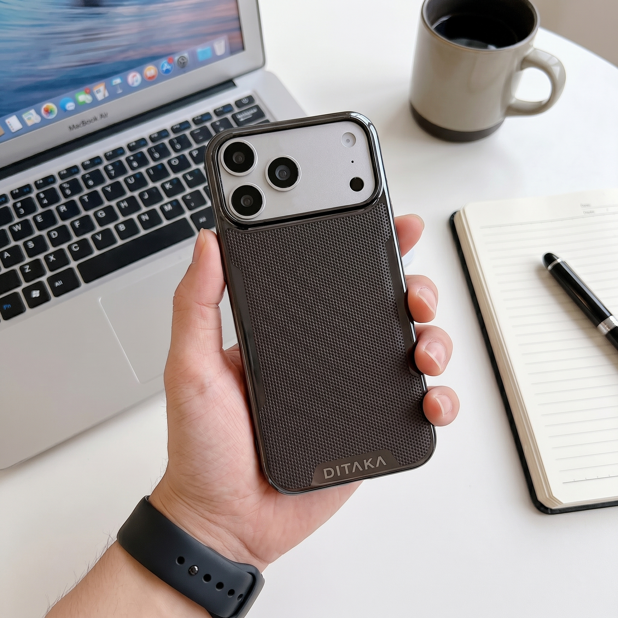 Brown Tactical Carbon Edition Precision Military Style Textured Grip Guard