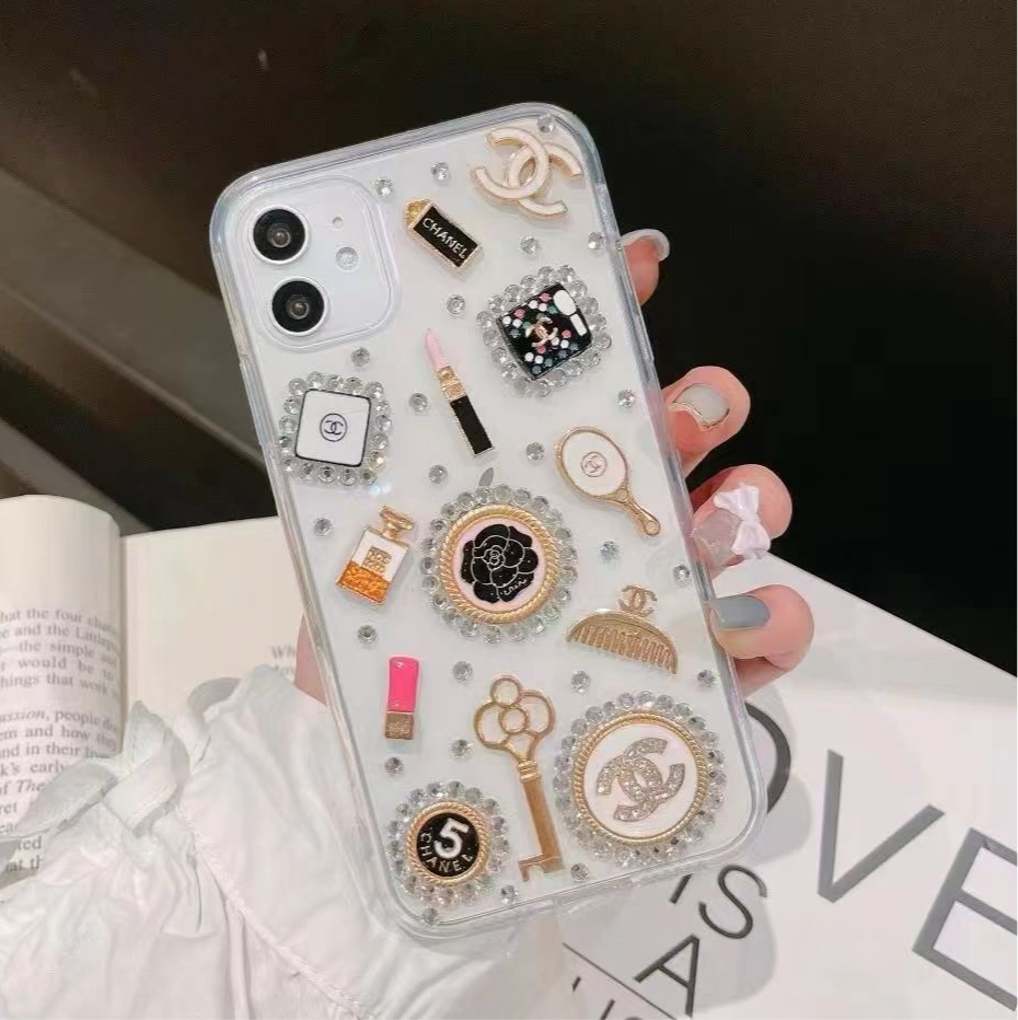 Clear Makeup Back Cover Case for iPhone 12 Pro