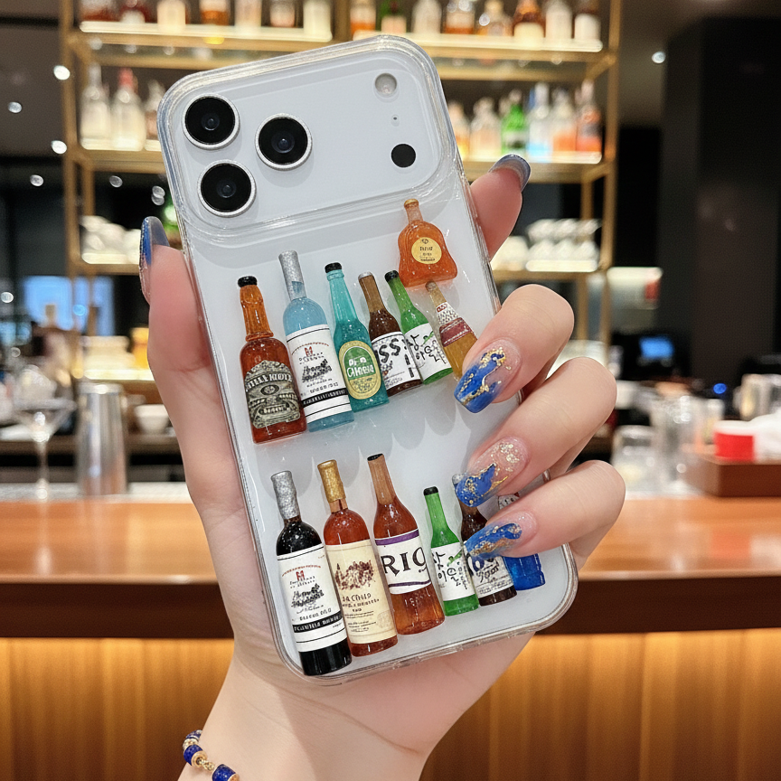 Mini Bar Bottle Case – Trendy Aesthetic Case