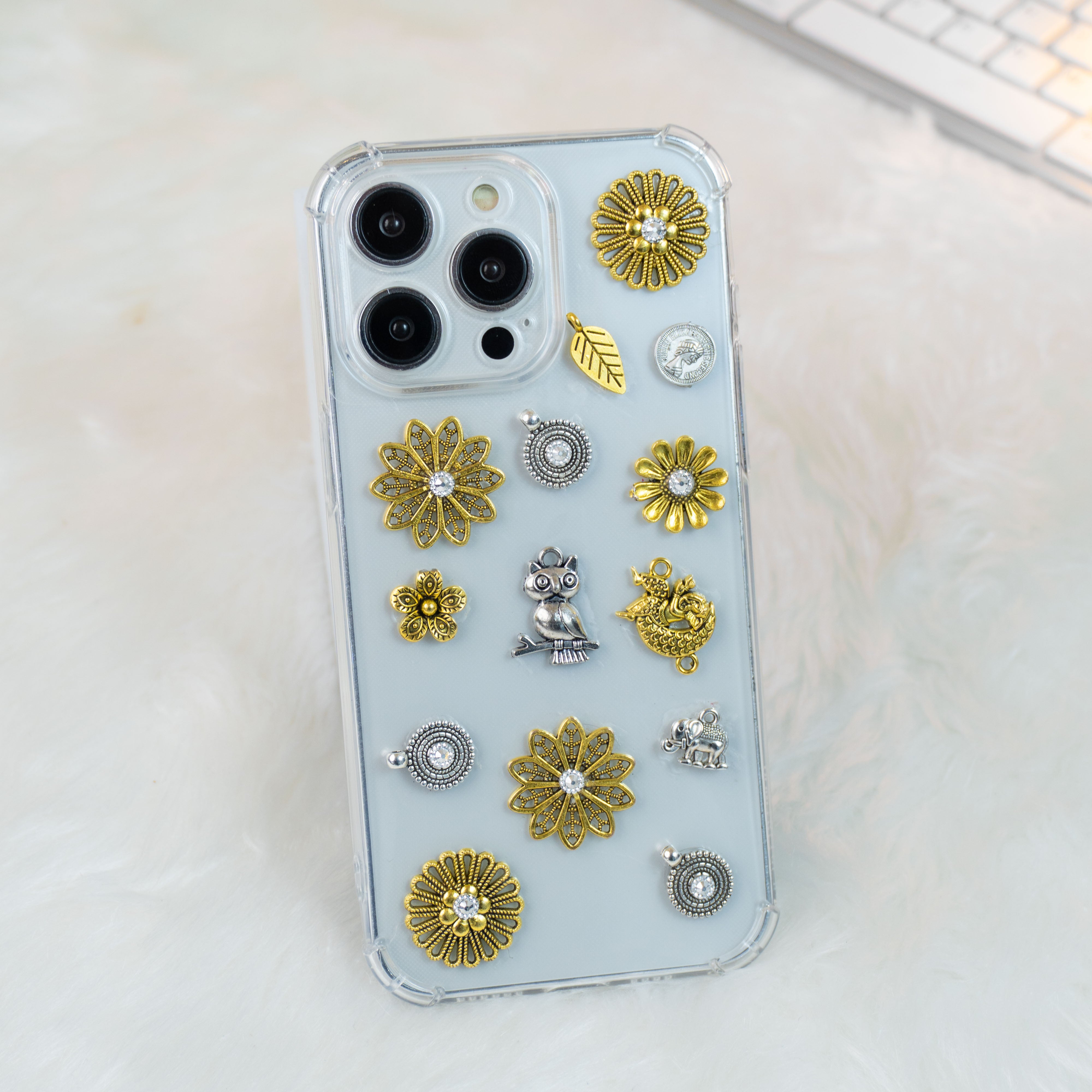 Owl-Elephant Oxidized Silicon Phone Cases