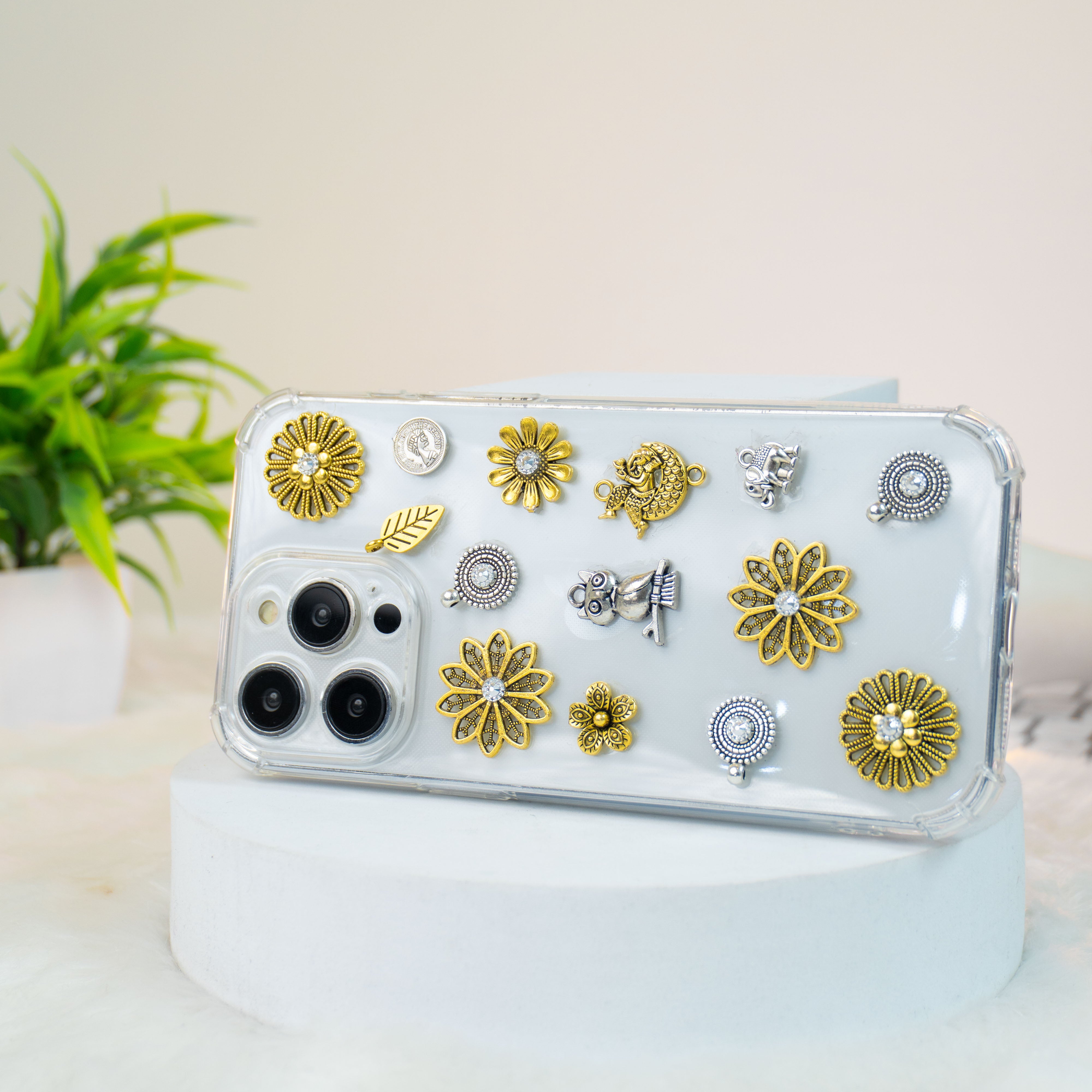 Owl-Elephant Oxidized Silicon Phone Cases