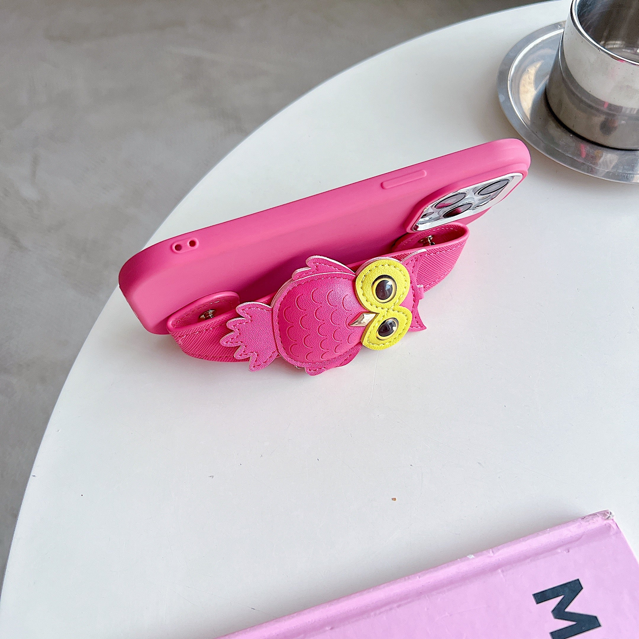 Owl With Belt Silicon Phone Cases For iPhone 12 Pro