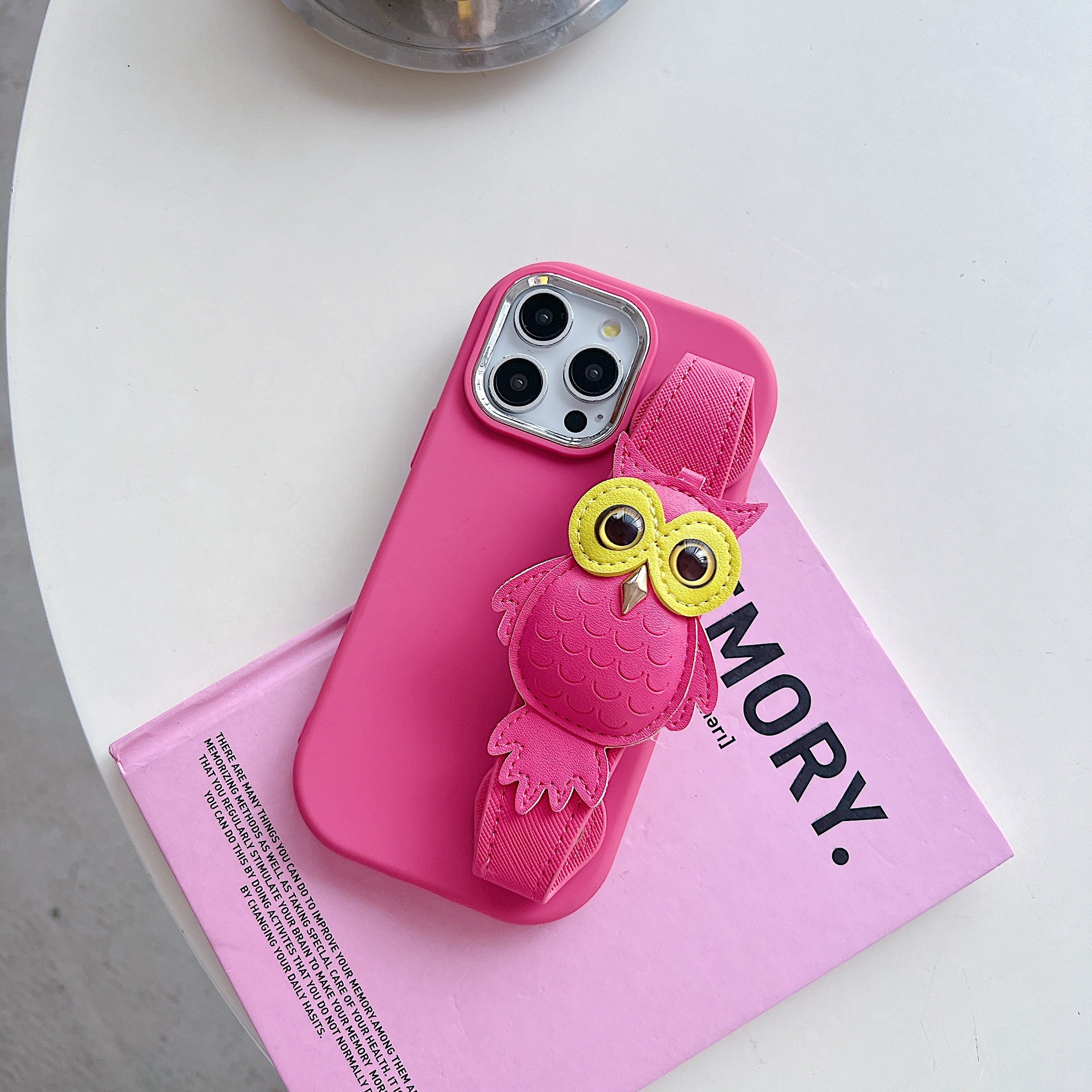 Owl With Belt Silicon Phone Cases For iPhone 13 Pro