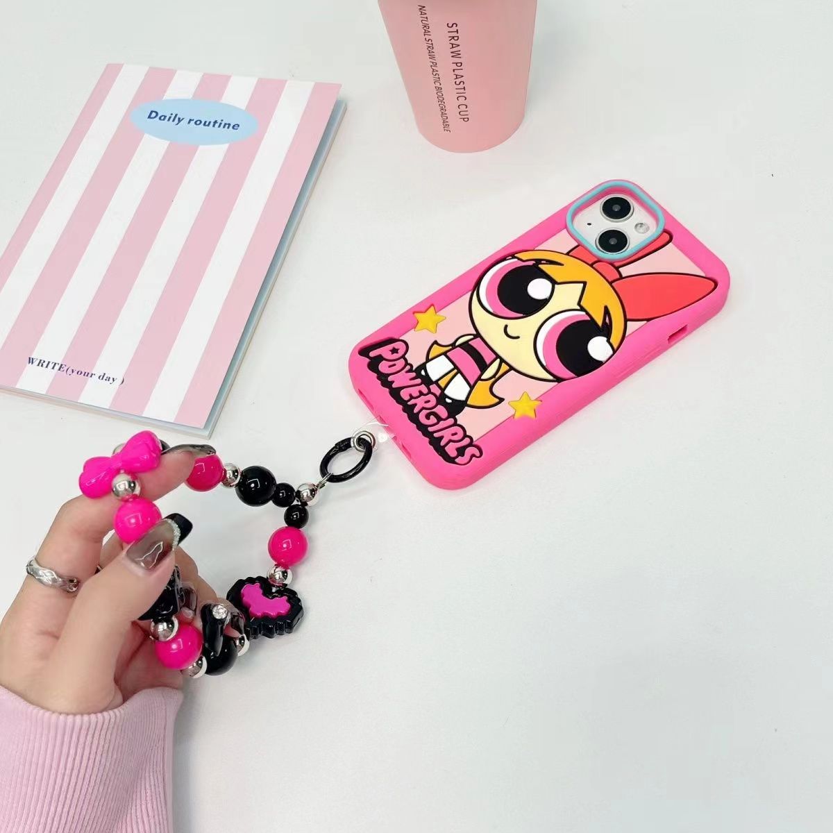 Power Girl Silicon Phone Cases For iPhone 12