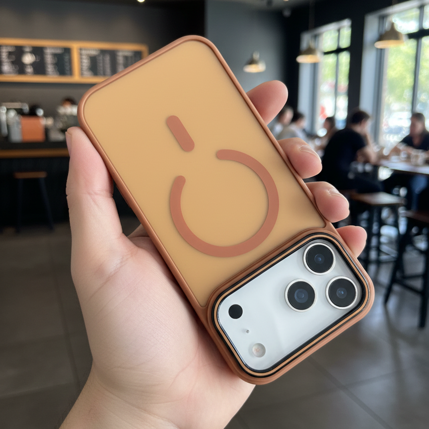 Sunset Tan MagSafe Compatible Phone Case - Slim Magnetic Protective Case