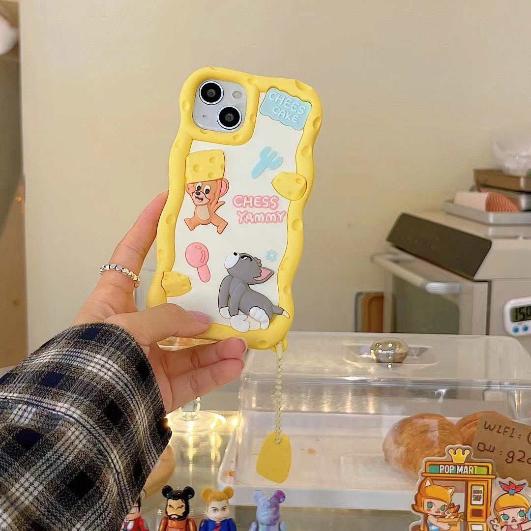 Tom & Jerry Chess Yammy Phone Cases For iPhone 15