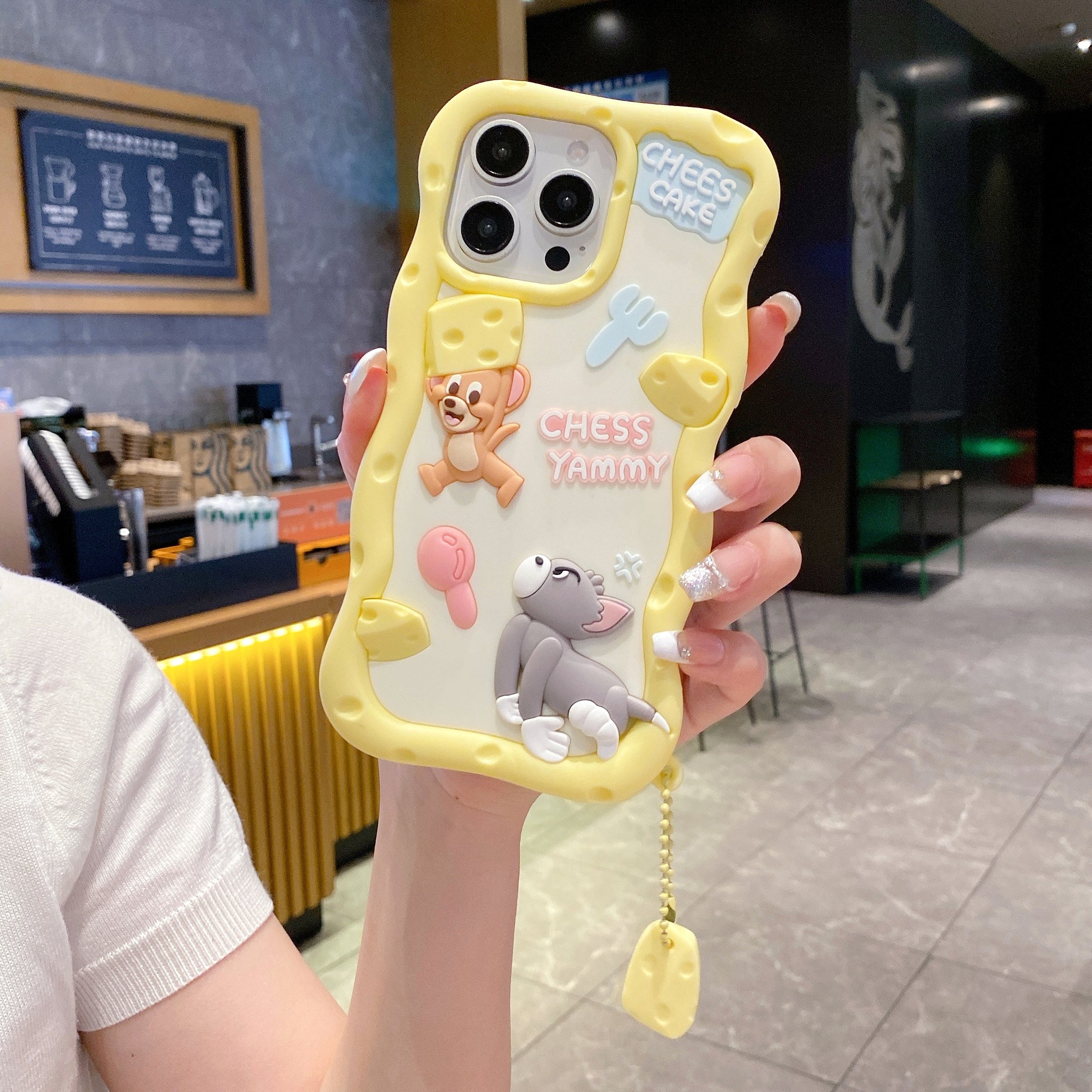 Tom & Jerry Chess Yammy Phone Cases For iPhone 14 Pro Max