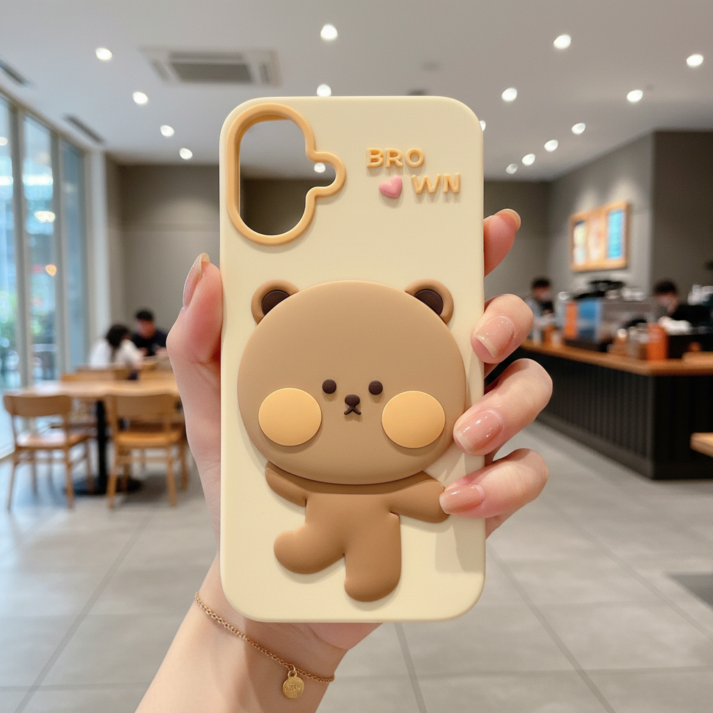 Mirror Bear (2) - Phone Case For iPhone 16