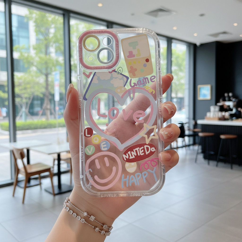 Love Game With Bracelet Mirror - Phone Case For iPhone 14 Plus