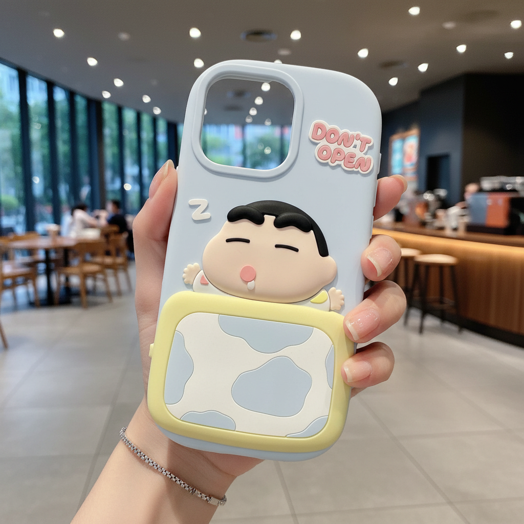 Don't Open Shinchan - Phone Case For iPhone 14 Plus