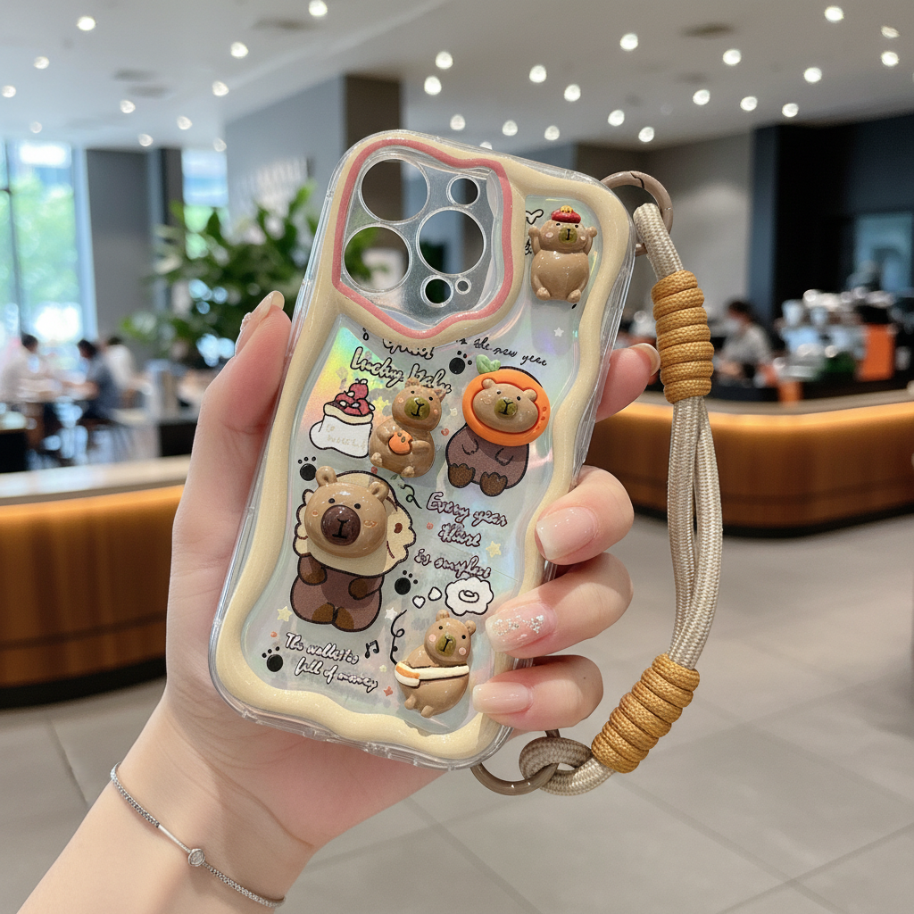 Lucky Toy Capybara - Phone Case For iPhone 14 Pro
