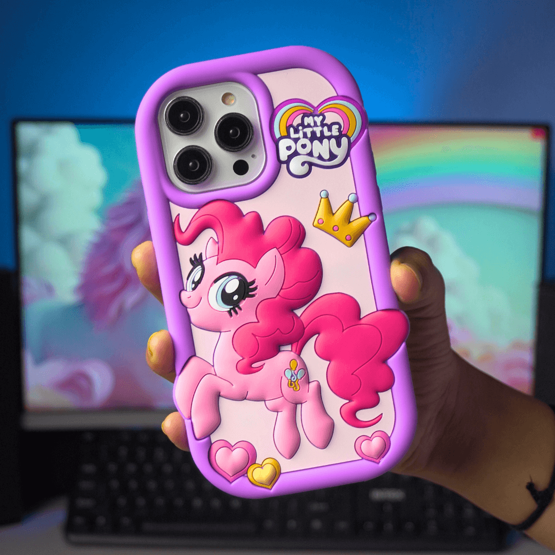 My Little Pony Silicon Phone Case For iPhone 14 Plus (Universal Camera Cut)