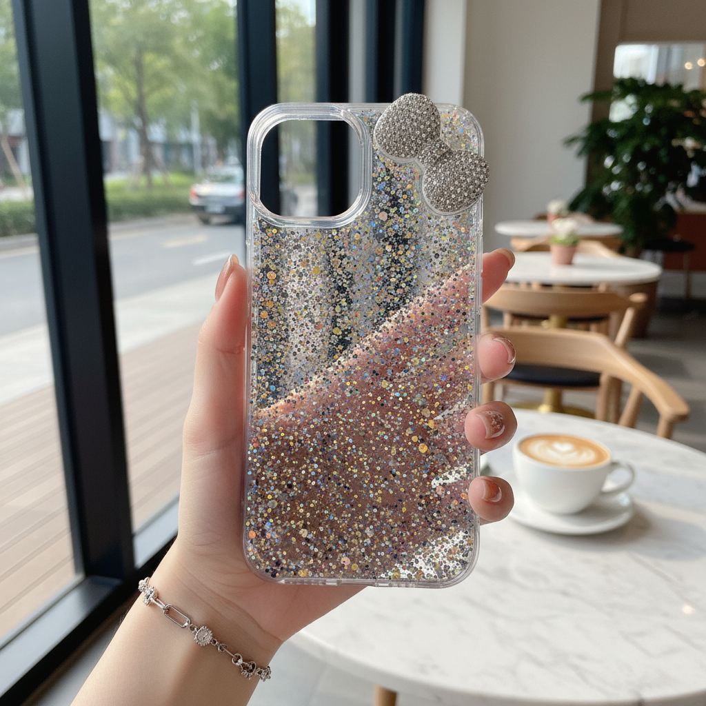 Moonlight Bow Diamond Glow - Phone Case For iPhone 14