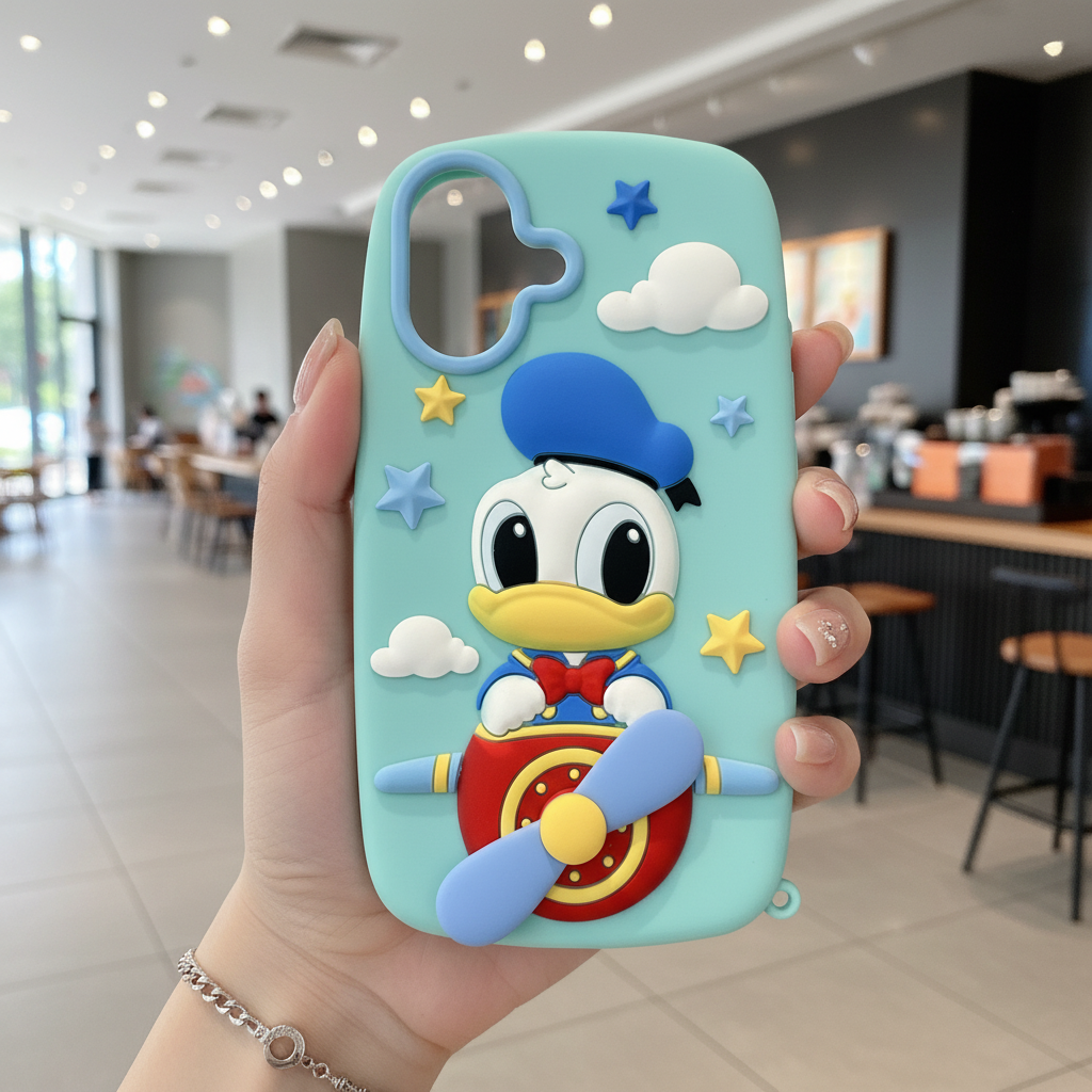 Flying Donald Duck - Phone Case For iPhone 16