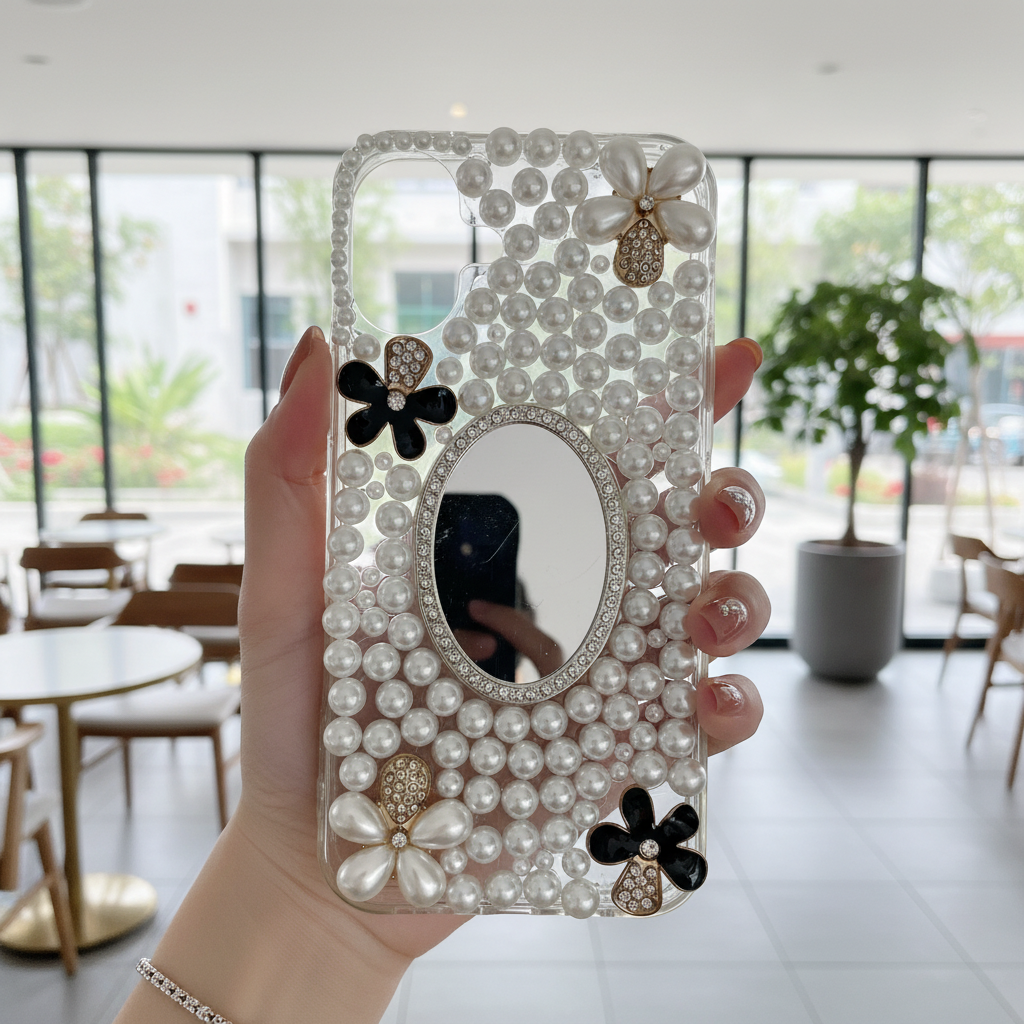 Pearl With Mirror - Phone Case For iPhone 16